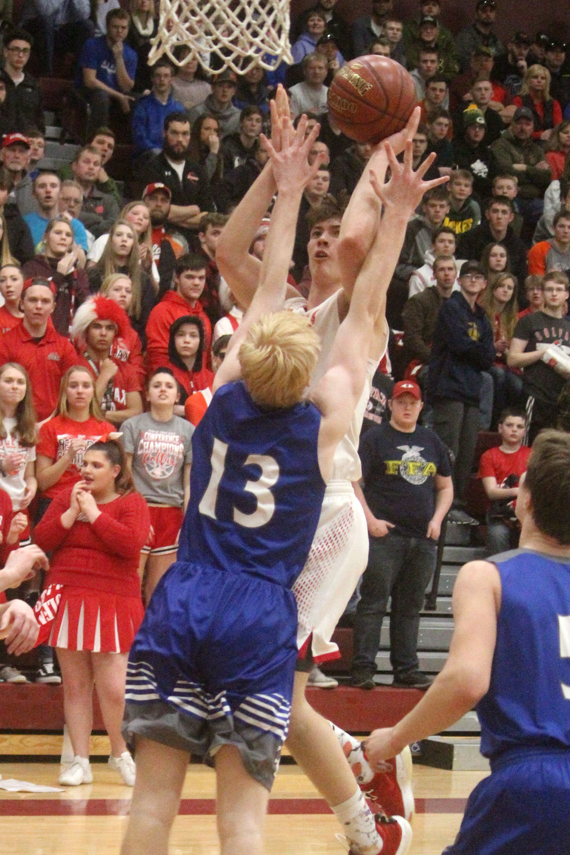 Colfax vs Clear Lake boys basketball 3-7-19